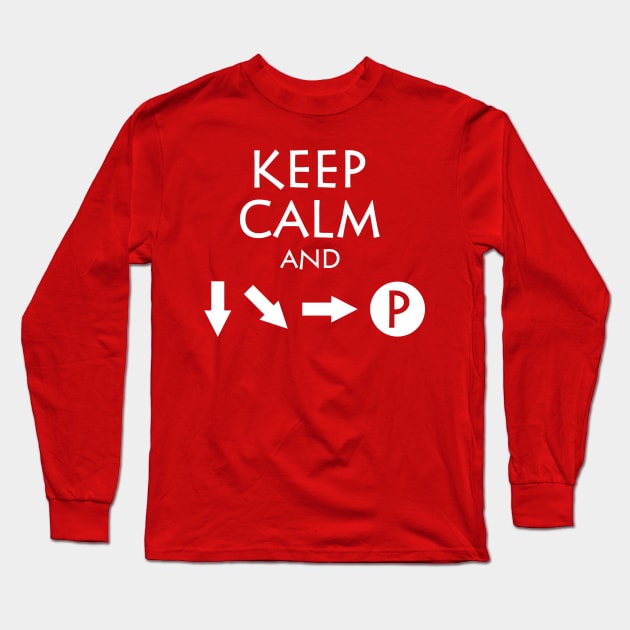 Keep Calm and Fireball Long Sleeve T-Shirt by cudatron